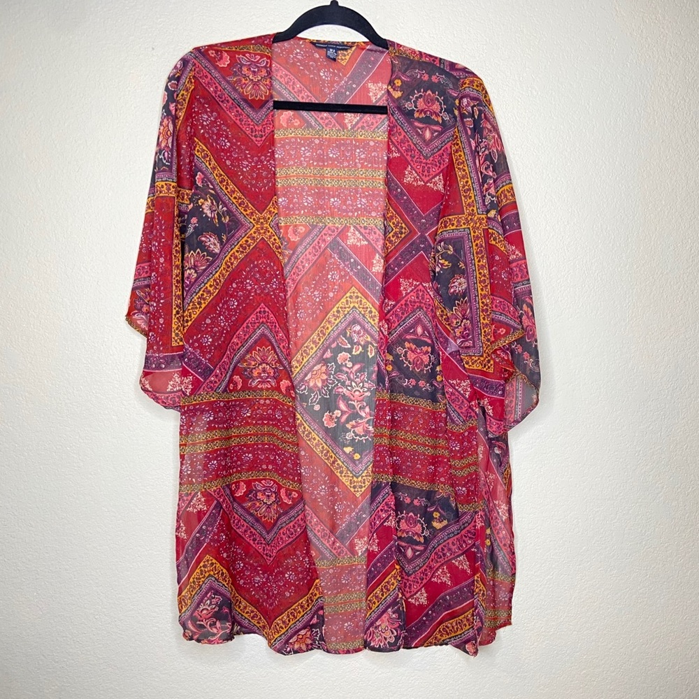 American Eagle Floral Kimono